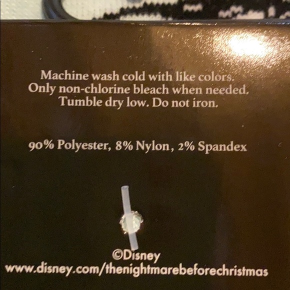 Nightmare Before Christmas Jack & Sally Knee Socks - Picture 6 of 6